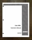580L Backhoe Operator Instruction Manual Case L Series Loader 580L 590L  -PAPER