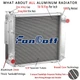 3 Core Forklift Radiator Fit Hyster Yale H25-35XM S25-35XM S40XMS #912495601