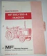 Massey Ferguson MF 205 & 205-4 Tractor Parts Catalog Manual Book 1-79 ORIGINAL!