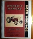 Ford NAA Golden Jubilee Tractor 1953 1954 Owner's Operator's Manual SE5943 1-54
