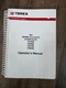 Terex SX & Elit TX76B TX860B TX970 Backhoe Loader Owner Operators Manual 