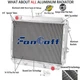 FORKLIFT RADIATOR For MCFA CATERPILLAR MITSUBISHI FG15 FG25 FG30 #9360100100;