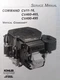 Kohler Command CV11-16 CV460-465 CV490-495 Vertical Engine Service Manual 2002