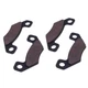 4Pcs Brake Pad 102714001 for Club Car Carryall 294 295 XRT950 XRT1500 XRT1550