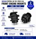 GU Y61 ZD30 3.0L Front Engine Mount Fits Nissan Patrol Left Right RH LH Pair