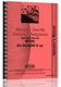 Massey Ferguson 285 Tractor Operators Manual (Sn# 9A349200 and Up)