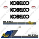 Fits Kobelco SK210LC-6 Decal Kit Excavator Equipment Decals - 3M VINYL!