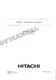 HITACHI EX150 Excavator Parts Catalog Manual EP133-CE1-1