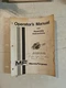 Vintage 1975 Massey Ferguson 370 370A 370AR Chainsaws Operator's Manual 