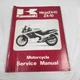 OEM Kawasaki Service Repair Manual Book 1988 ZX-10 Ninja 1000 ZXT