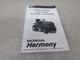 1997 HONDA H2113GDA H2113HDA HARMONY LAWN TRACTOR OEM OWNER'S MANUAL 31771710