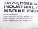 CAT Caterpillar D398 D379 D398 ENGINE SERVICE MANUAL 66B2540-UP