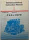 Original KHD Deutz  F3-6L 912/W Insstruction Manual, English & German Language