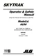 JLG SKYTRAK 6036 Telehandler Maintenance Operation Operators Manual 8990468