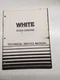 White Equipment Technical Service Manual D585 Engines 432658 1974 OEM