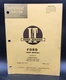 Ford I&T Shop Service Repair Manual FO-18 Model Fordson Dextra Super 2000