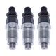 3X Fuel Injector 16001-53002 for Kubota D722 D782 D902 B7300HSD B7400HSD B7410D