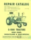 Minneapolis Moline G-1000 G1000 Row Crop Wheatland Rice Tractor Parts Manual