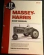 I&T MASSEY-HARRIS TRACTOR SERVICE MANUAL NEW MODEL 16 PACER MH-6A