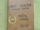 Caterpillar DW15 70C1- CAT Tractor Manual Service Parts Book