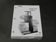 Crown SP 3500 Series AC Traction High Level Order Picker Parts Manual Catalog