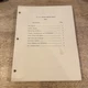 Vintage Massey Ferguson MF 300 Combine Service Manual 19966/1967