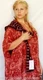 brown caftan tunic pants sash rayon batik 3 piece set M L 1X 2X L213