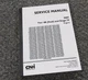Case F4DFE613P Tier 4B Stage IV NEF Engine Shop Service Repair Manual 48076871