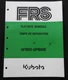 1994-2005 KUBOTA GF1800 GF1800E FRONT MOWER FLAT RATE SCHEDULE MANUAL