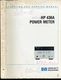 HP 436A Power Meter Operating & Service Manual 00436-90034