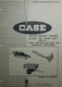 Case 220 222 442 444 Lawn Garden Tractor Mower Blade Cart Implement Parts Manual