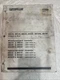 CAT Caterpillar 2EC15/18/20/25/E 2EC30 SERVICE SHOP REPAIR MANUAL, CHASSIS GUIDE