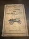 McCormick-Deering 15-30 Gear Drive Tractor Parts Catalog TC-4-B Original