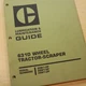CAT CATERPILLAR 631D Pan Tractor Scraper Owner Maintenance Lubrication Manual