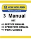 New Holland TK100A Tractors Service Repair Operators Owners Shop Manual PDF USB