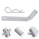  Trailer Latch Hook Lawn Tractor Hitch Adapter Heavy-Duty Metal Locking Pin