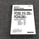 Komatsu PC220-3 Hydraulic Excavator Owner Operator & Maintenance Manual 23303-Up