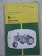 John Deere Model A Series Tractor Operator's Manual #OM-R2001