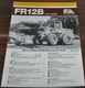 FiatAllis Fiat Allis FR12B Log Wheel Loader Specification Brochure Prospekt