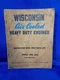 Wisconsin Air Cooled Heavy Duty Engine Model ABN & AKN Instruction Book  #MM253A
