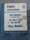 McCORMICK INTERNATIONAL GL-55-T & GL-55-W HAY BALERS FACTORY PARTS CATALOGUE