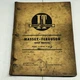 I &T Shop Service MF-24 Massey Ferguson MF-1100 MF-1130 Models Repair Manual