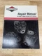 BRIGGS & STRATTON REPAIR MANUAL INTEK SINGLE CYLINDER OHV ENGINES 274008-9/98