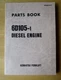 Komatsu 6D105-1 Diesel Engine Forklift Parts Book Manual Dated 1993