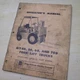 WHITE MY40 MY50 MY60 MY70B Forklift Operator Operation Manual owner book guide