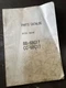 ISUZU BB-6BG1T CC&mdash;6BG1T Diesel ENGINE PARTS CATALOG BOOK MANUAL Guide List OEM