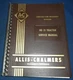 ALLIS CHALMERS HD21 CRAWLER TRACTOR DOZER SERVICE SHOP REPAIR MANUAL BOOK