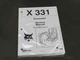 Bobcat X331 Excavator Service Manual Repair Shop Book