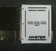 Hyster D007 H165XL H190XL H210XL Gas Forklift Truck Shop Service Repair Manual