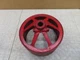 VTG ANTIQUE IHC McCORMICK FARMALL F12 F14 TRACTOR KEYED CLAMP FLAT BELT PULLEY